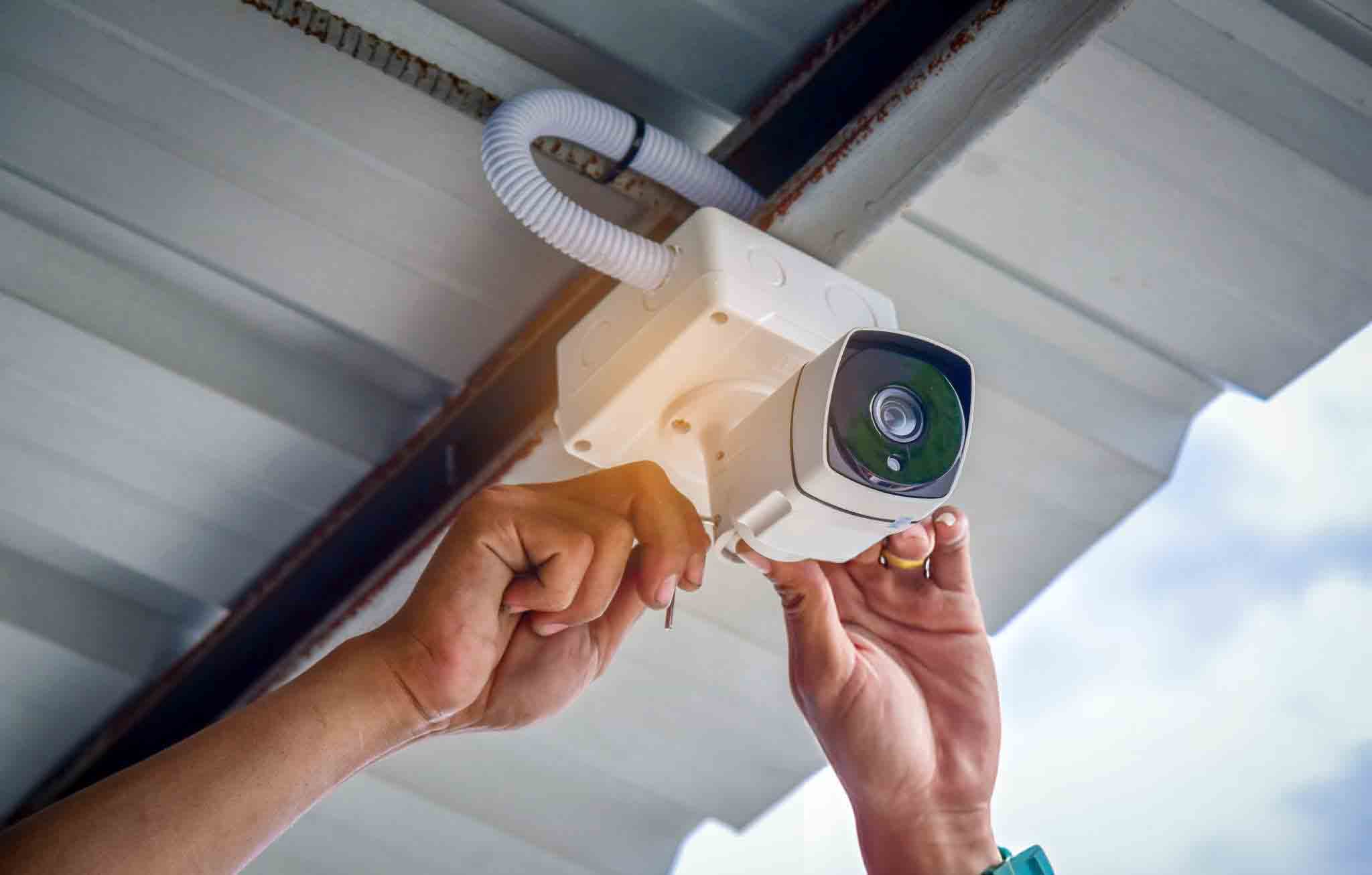 CCTV camera installation