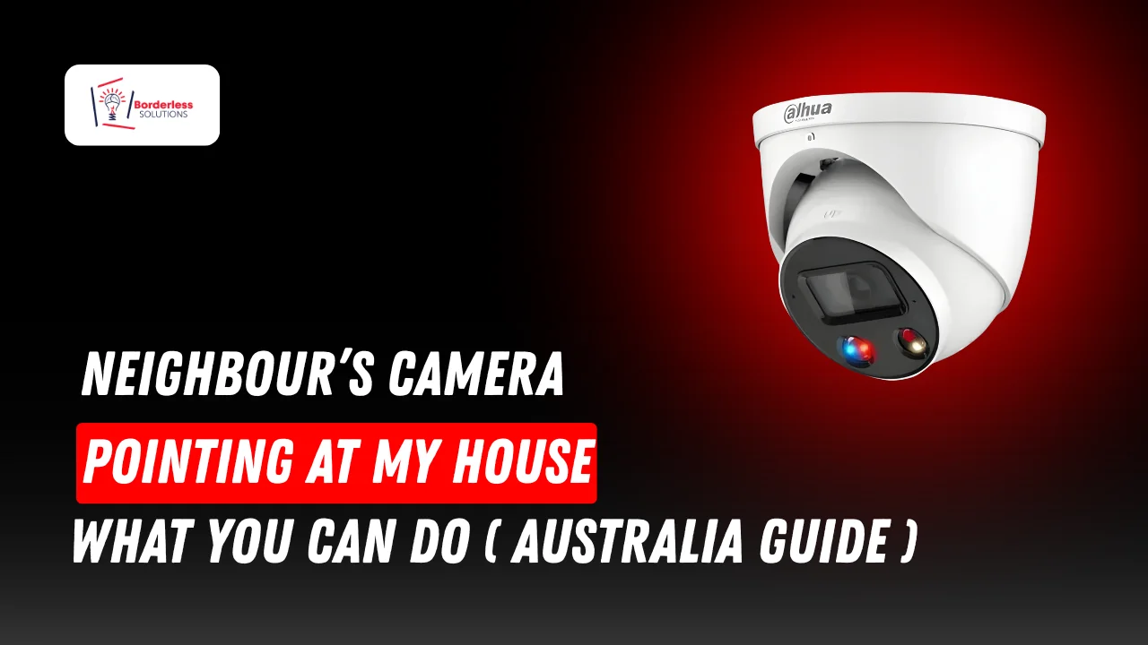 Neighbours Camera Pointing at My House