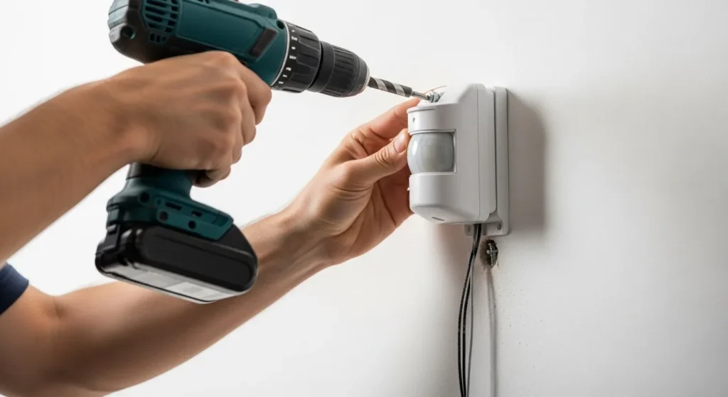 wireless alarm installation