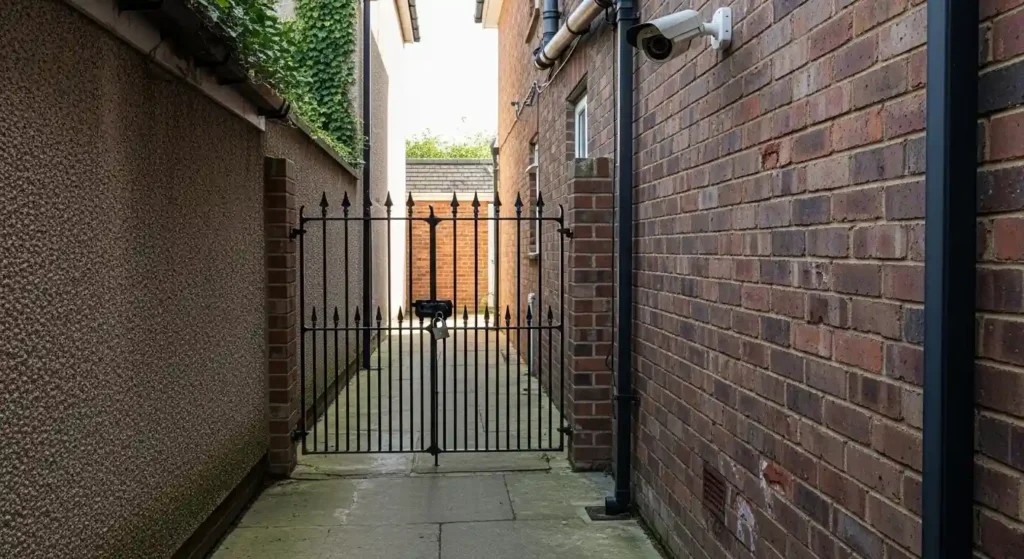 where to place security cameras