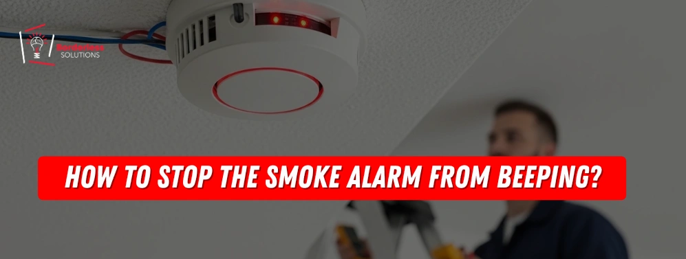 how to disable smoke alarm beeping