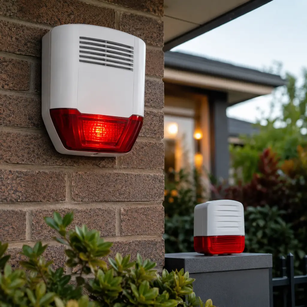 external siren Unmonitored alarms