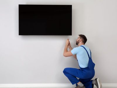 Professional TV wall mounting services in Ballarat. Secure installation for flat-screen TVs with hidden cables and perfect viewing angles.